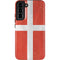 Denmark Flag Distressed Galaxy S22 Plus Pro Case